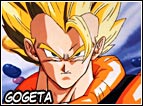 Gogeta é sempre una fusione basata su Goku e Vegeta, ma a differenza della fusione con i Potara questa é basata sulla Fusion Dance, durerà quindi molto poco. Gogeta comparirà solamente nel 12° movie di Dragon Ball Z e poi nella serie GT. Quando la fusione é completata Gogeta apparirà ai nostri occhi già subito come Super Saiyan. E' il guerriero più forte in assoluto di tutto il mondo di Dragon Ball 