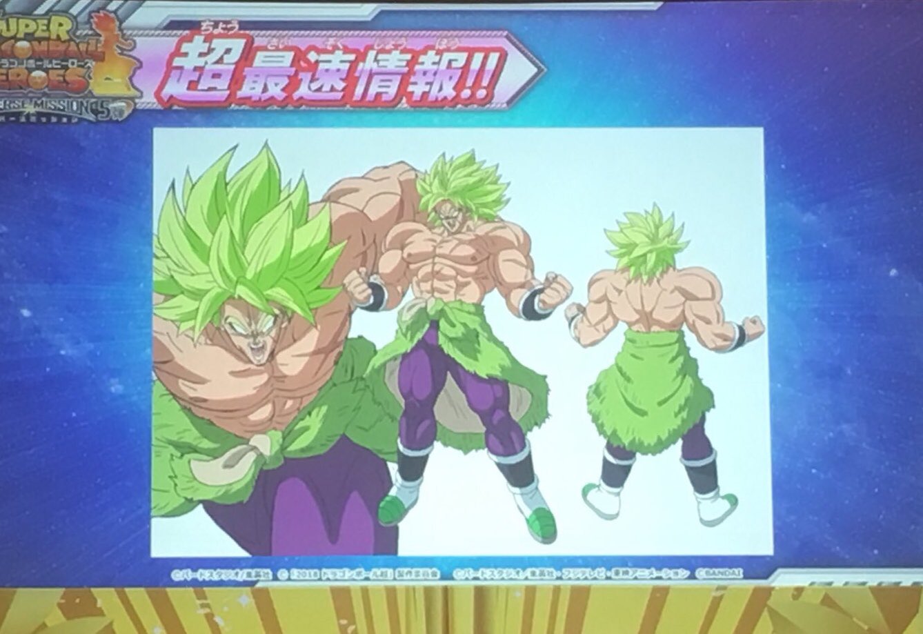 Dragon Ball Super: Broly, spuntano le prime immagini