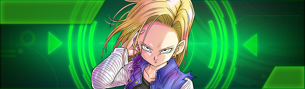 dragon ball legends androide 18 sparking