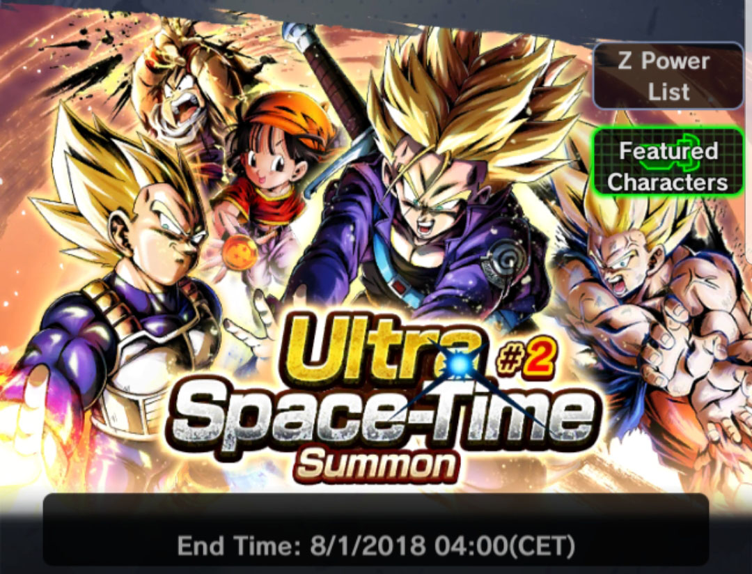 DB Legends, disponibili un nuovo Evento e una nuova Summon