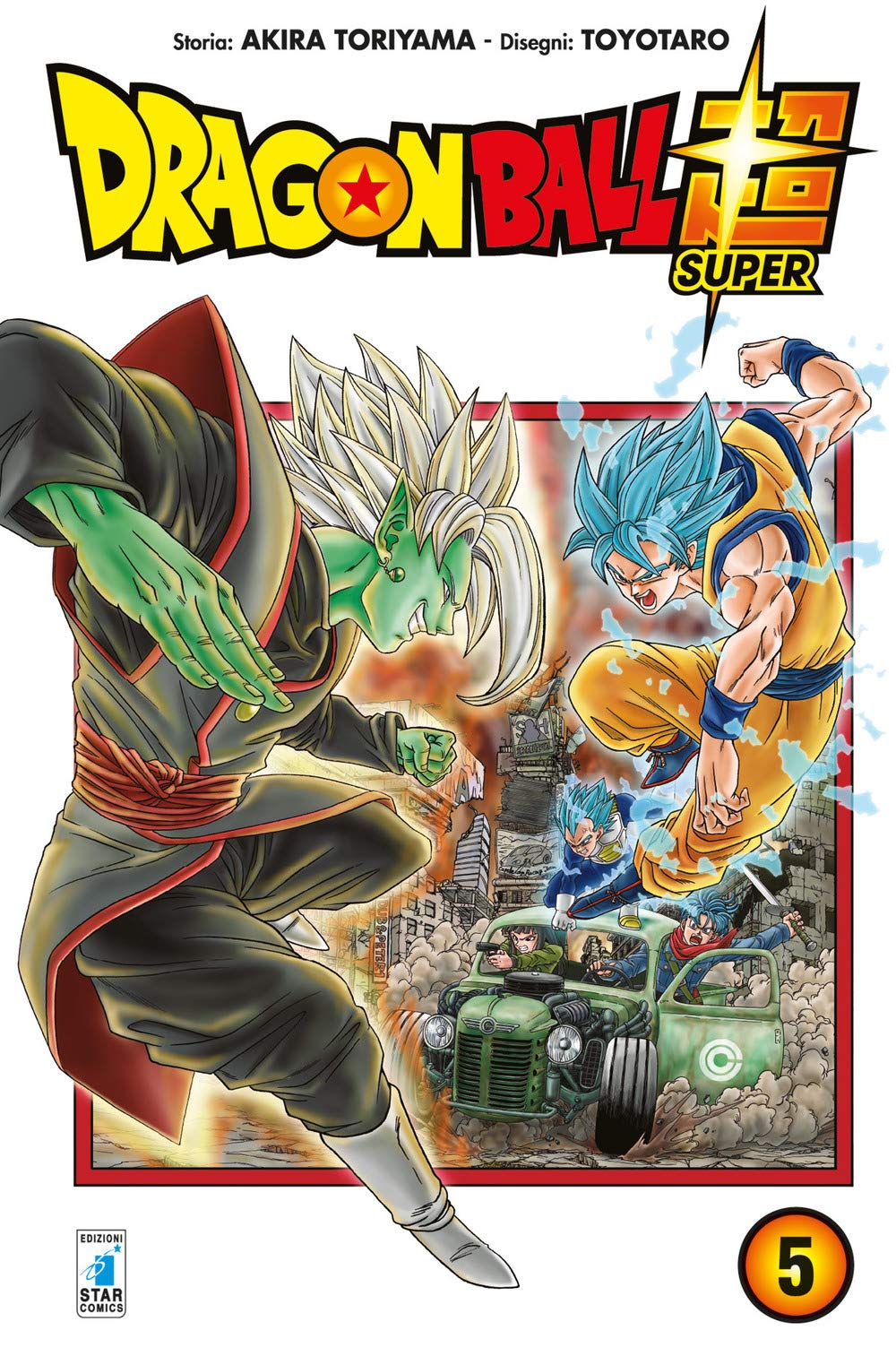 Dragon Ball Super, disponibile in Italia il quinto volume del manga