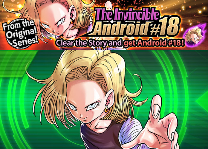 evento invincibile androide 18