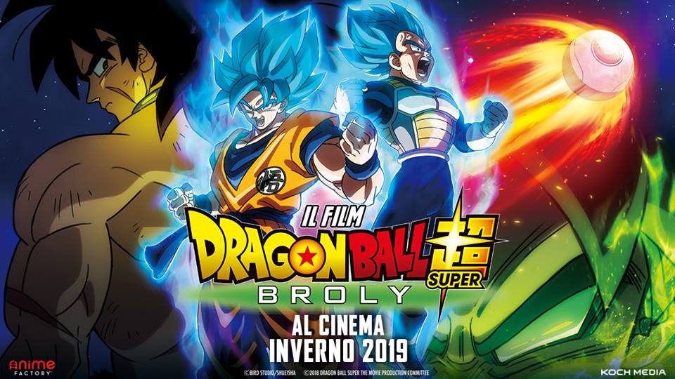 dragon ball super broly cinema italia