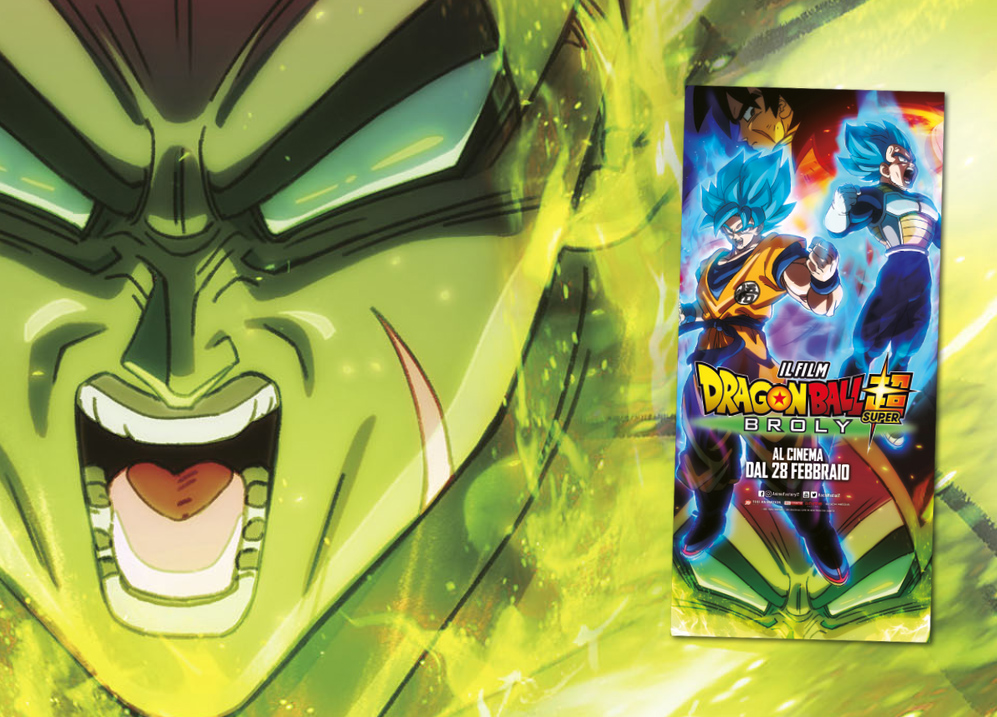 dragon ball super broly locandina limited edition