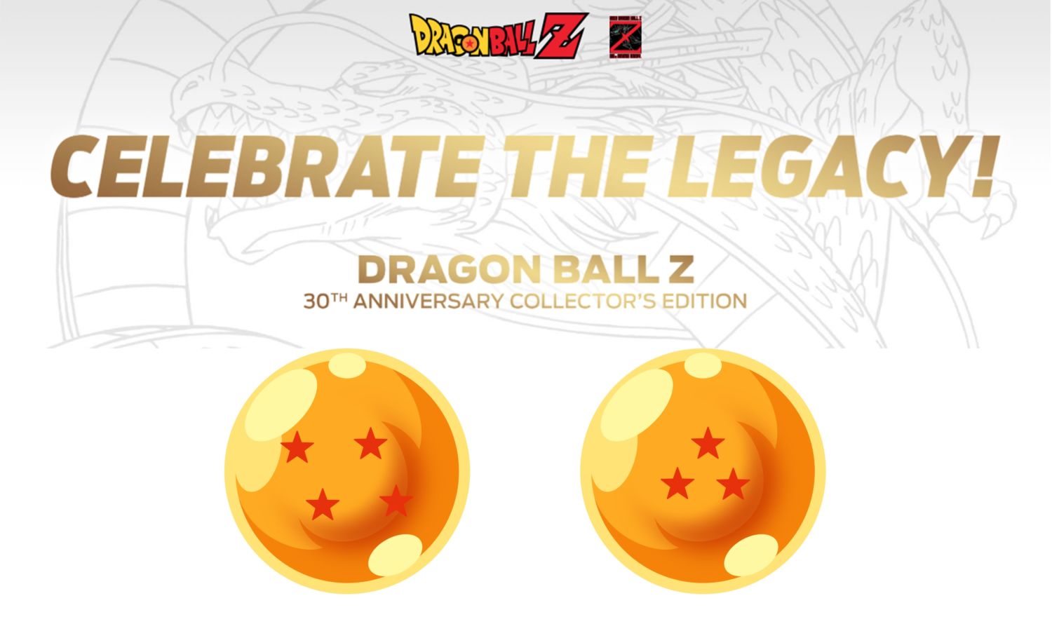 dragon ball z collection 30 anni