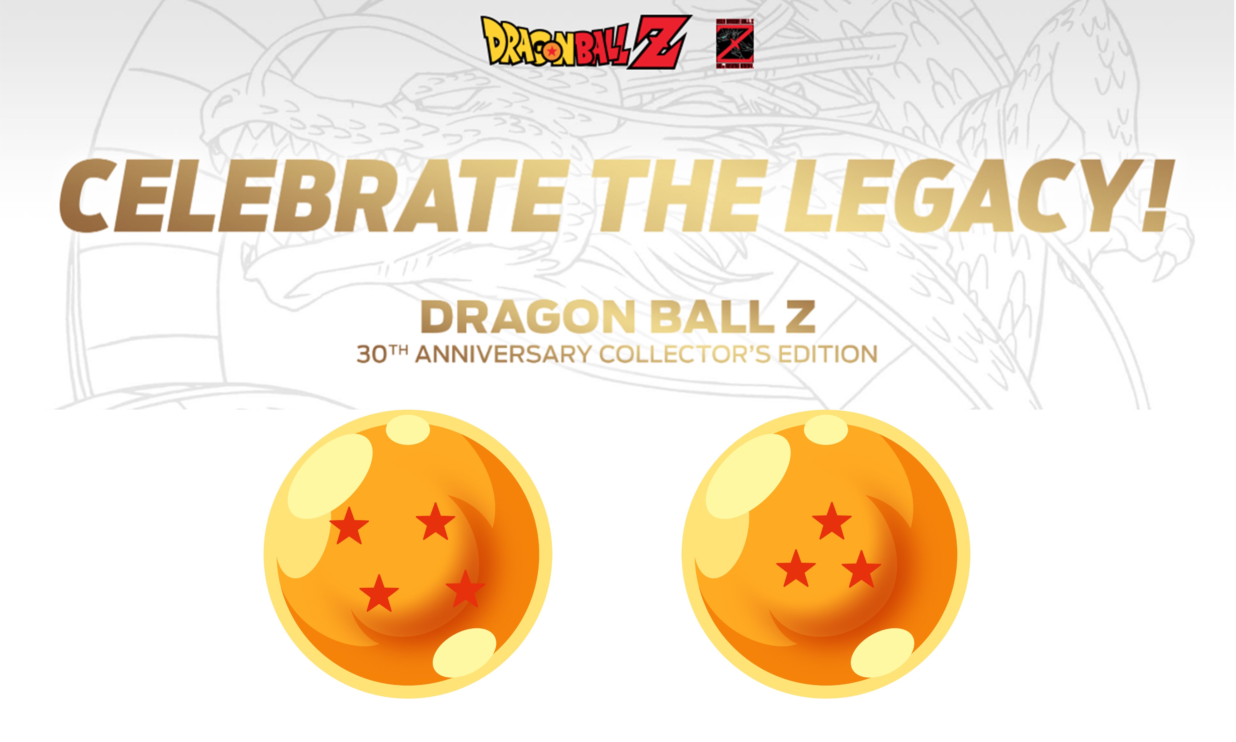 dragon ball z collection 30 anni