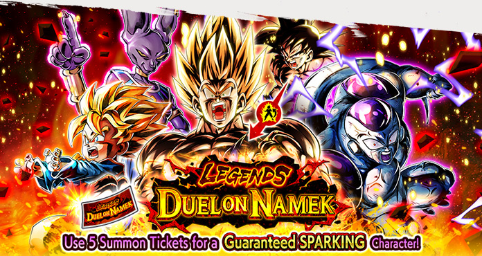 DB Legends, disponibile Legends Duel on Namek