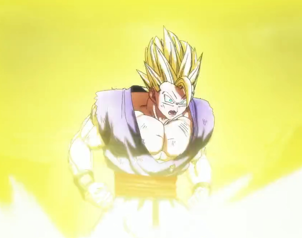 db super super hero gohan furia gialla